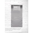 thumbnail image 2 of Bacati - MixNMatch 3-Piece 100% Cotton Percale Toddler Sheet Set, Grey, 2 of 8