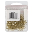 thumbnail image 3 of Eagle Claw Aberdeen Light Wire Non-Offset Hook, 100pk, Gold, Size 1/0, 3 of 3