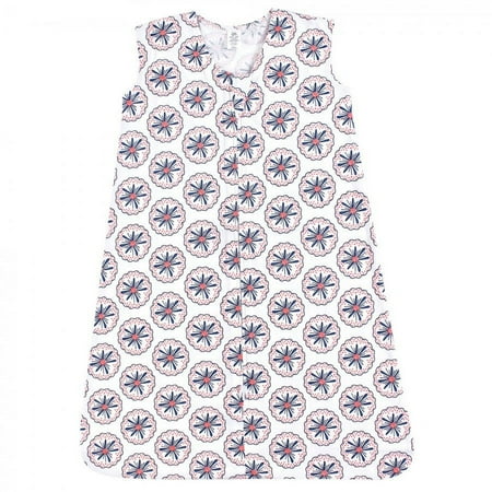 UPC: 0660168912647 | Yoga Sprout Baby Girl Sleeveless Jersey Cotton Sleeping Bag  Sack  Blanket  Bloom  6-12 Months