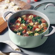 Tramontina 13-Piece Ceramic Cookware Set, Everyday Collection - Mint
