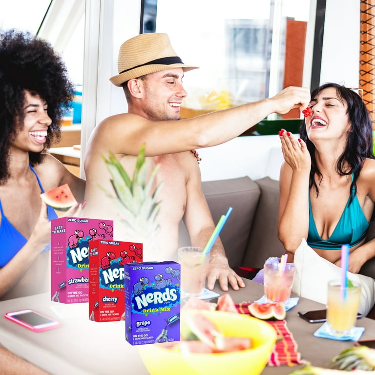 Nerds On The Go Zero Sugar, Low Calorie, Flavoring Free Powdered