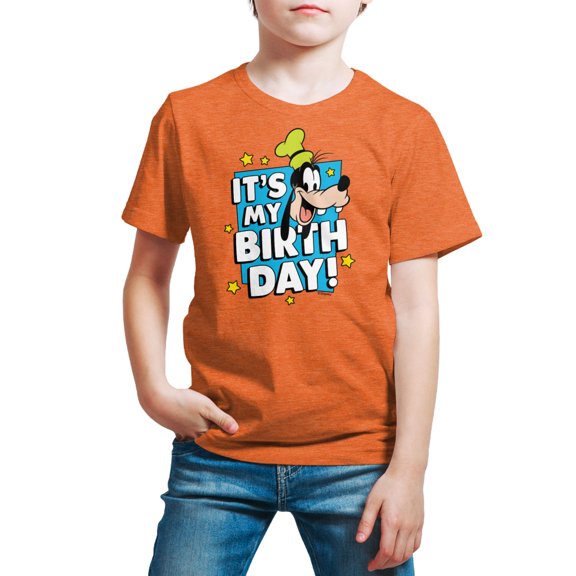 Disney - Goofy It's My Birthday Short Sleeve Graphic T-Shirt