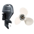 thumbnail image 4 of 11 5/8x11-G 3 Aluminum Outboard Motor Propeller Boat Prop for Lightweight Durable Easy Install with Stable Performance, 4 of 7