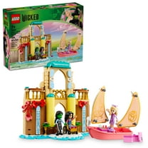 LEGO Wicked Glinda, Elphaba & Nessarose at Shiz University Building Toy - Wicked Toy for Girls and Boys, Age 7  - Gift for Kids - 75681