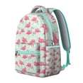 thumbnail image 2 of "Flamingo Backpack for Women & Men - Stylish Waterproof School Bookbag, Lightweight College Backpack with Laptop Sleeve, Trendy Gift for High School & University Students", 2 of 6