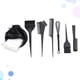 thumbnail image 3 of Kit de 12 herramientas para teñir el cabello, kit de peluquería, set de teñido para peluquería, accesorios para teñir el cabello en salón de belleza (negro), 3 of 8