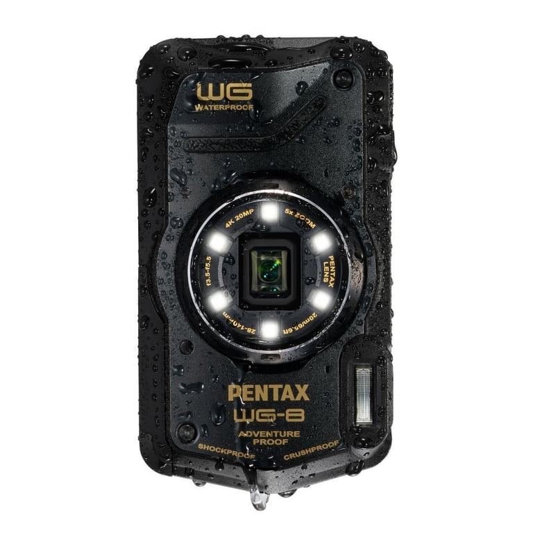 Pentax Ricoh WG-8 All-Weather Camera, Black - Walmart.com