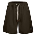 thumbnail image 3 of YANGXINX Men's Casual Shorts Summer Lightweight Drawstring Elastic Waist Joggers with Pockets Breathable Outdoor Athletic Relaxed Fit Clothes, 3 of 9