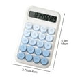 thumbnail image 3 of Arghm 10-Digit Desktop Calculator with LCD Display,Solar Battery Operated,Portable Basic Math Tool for Home Office Accounting Use, 3 of 9