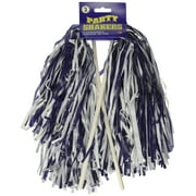 Beistle 66301-BW Pkgd Poly Shakers-512 Strand, One-Size, Blue/White