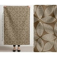 thumbnail image 3 of Soimoi 56 Inch Wide Polyester Canvas Fabric By 10 Yard - Geometric Theme - Brown - Water-Resistant Outdoor & Upholstery Material, 3 of 7