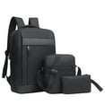 thumbnail image 1 of IFNWSV Backpack Three Piece Set, Large Capacity USB Student Backpack, Suitable for School and Outdoor Travel, Computer Bag for Men and Women with Large Capacity, 1 of 4