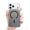 black, variant on Magnetic Crystal Fox Tail Pattern Case for iPhone 17 Pro Max 6.9" - MagSafe Compatible, High Yellow-Resistant TPU Shockproof Full-Body Protective Cover with Matte Finish,