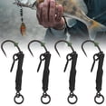 thumbnail image 3 of Ronnie Rig Accessory Fishing Tackle 8 Pcs Ronnie Rigs Barbed Swivels Carp Fishing Hook Fish Kit Accessoriesblack 6# No Barbed, 3 of 8
