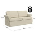 thumbnail image 6 of Hillsdale Furniture Faywood Upholstered Sofa, Beige, 6 of 10