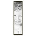 thumbnail image 2 of ArtToFrames 11" x 46" Black Panel With Silver Lip Picture Frame, 11x46 inch Multi Wood Poster Frame (WOM-5093), 2 of 7