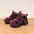 thumbnail image 6 of Men's Retro Color Block Running Shoes - Breathable, Non-Slip Athletic Sneakers with Rugged Tread for Hiking, Casual & Outdoor Wear - Purple, Gray & Brown Design, Versatile Running Shoes | Street Styl, 6 of 9