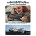 thumbnail image 4 of Mumba Dockable Case for Nintendo Switch 2 (2025), [Blade Series] Full Protection TPU Grip Protective Cover Accessories Compatible with Switch 2 7.9 Inch and Quick-Release Joy-Con Design Shell (Black), 4 of 7