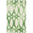 thumbnail image 2 of Safavieh Dip Dye Rosanne Distressed Area Rug, Ivory/Green, 3' x 5', 2 of 7