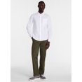 thumbnail image 2 of George Men's Poplin Shirt with Long Sleeves, Sizes S-3XL, LT-4XLT, 2XB-6XB, 2 of 5
