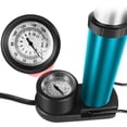 thumbnail image 5 of Portable Bicycle Pump With Pressure Gauge | Mini Aluminum Bike Floor Inflator, Foot-Operated, Versatile Valves, Compact Size 6.7" | Tire Compressor for Bikes, Motorcycles, Balls, 5 of 8