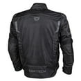 thumbnail image 2 of Cortech Hype-Flo Mens Textile Motorcycle Jacket Black SM, 2 of 2