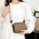 thumbnail image 5 of Bolso bandolera de cuero genuino Bolsos de mujer elegantes Bolsos casuales para vacaciones de fin de semana, 5 of 8