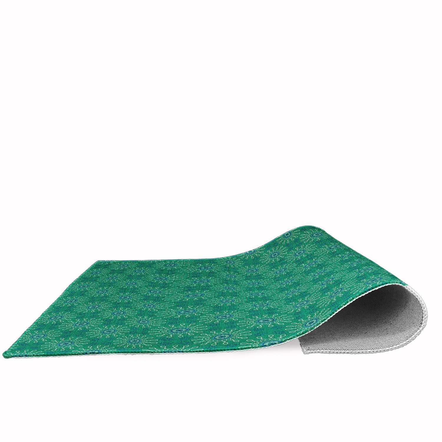 Simply Daisy 18" x 30" Kelly Green Sun Tile Rug