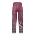thumbnail image 4 of YDKZYMD Scrubs for Women Set Plus Size Tall Petite Plus Size Top and Pant Tie Dye V Neck with Pockets Nursing Uniform 2 Piece Medical Short Sleeve Jogger Scrub Set Purple 5XL, 4 of 6