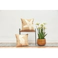 thumbnail image 4 of Seahorse Burlap Beige Accent Throw Pillow 18" x 18", 4 of 8