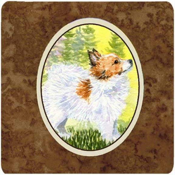 Papillon Foam Coasters - Set Of 4, 3.5 x 3.5 In.