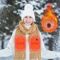 thumbnail image 3 of xaoyunyn USB Heated Scarf with Three Temperature Settings Neck Protector and Windproof Design for Ultimate Warmth and Comfort during Cold Weather Activities, 3 of 6