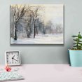 thumbnail image 4 of Epic Graffiti 'Winter In The Park' by Carol Rowan, Giclee Canvas Wall Art, 16"x12", 4 of 8