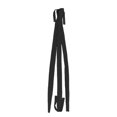 thumbnail image 1 of Bolsa de cola de caballo Envoltura de poliéster Mantenga la piel de la cola limpia Caballos de trenzado fácil Bolsa de cola de 3 tubos para caballo negro, 1 of 5