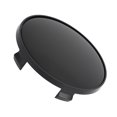 thumbnail image 1 of Tapones centrales de rueda Unique Bargains OD: 68mm/2.68" Negro 1 Pc Universal con etiqueta negra, 1 of 6