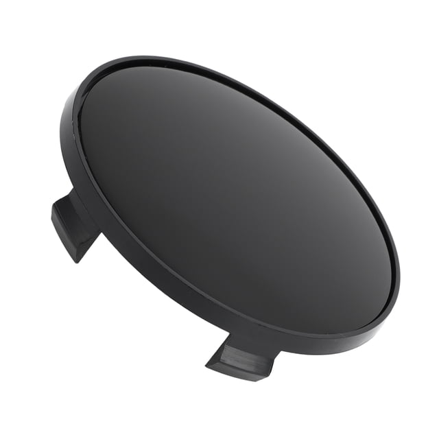 Tapones centrales de rueda Unique Bargains OD: 68mm/2.68" Negro 1 Pc Universal con etiqueta negra