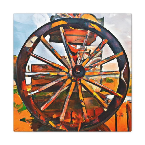 Wheel of Fortune Wheels. - Canvas