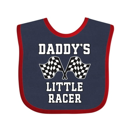 

Inktastic Racing Daddy Little Racer Gift Baby Boy Bib