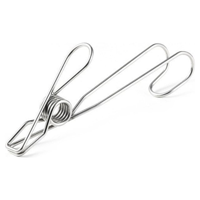 Billuyoard Pin para colgar a prueba de viento, pinzas para ropa, toallas, pinza para la colada, pinzas multiusos para la ropa, almacenamiento para Almacenamiento y organización del hogar Largo