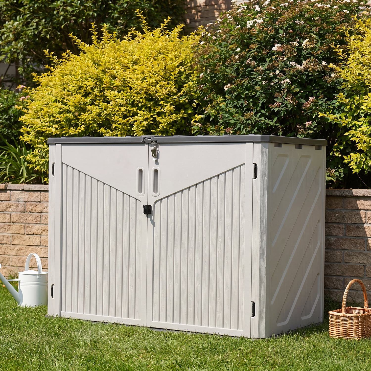 Dateyes Weatherproof Outdoor Storage Cabinet