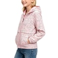 thumbnail image 5 of Edvintorg Raincoat for Girls Floral Printed Waterproof Lightweight Long Slseve Zip up Hooded Rain Jacket with Pocket Girls Clothing Size 2-12, 5 of 5