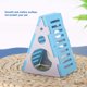thumbnail image 5 of Casa de hámster de plástico de madera, juguete para mascotas, casa de hámster de moda linda, casa de hámster impermeable, azul, 5 of 5