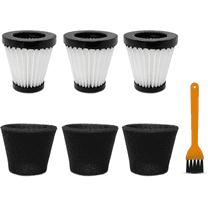 Replacement Scorpion Handheld Vacuum Cleaner Filter with Brush Compatible with Dirt Devil Scorpion Handheld Vacuum Cleaner Style F117, Compare to Parts AD40117 (3Pack)