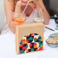 thumbnail image 3 of Yayeee Napkin Holder for Table Kitchen Paper Tissue Organization, Retro Geometric, 3 of 8