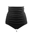 thumbnail image 3 of Parte inferior de traje de baño Soidarity cintura alta S M L XL blanco rojo negro, 3 of 6