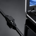 thumbnail image 3 of extensores de acoplador RJ45, adaptador de cable Ethernet hembra a hembra, color negro, 3 of 5