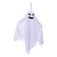 thumbnail image 2 of Halloween Hanging Ghost Decor, 25" White Ghost Pendant Ornaments,Outdoor Indoor Halloween Decor for Porch,Tree,Yard,Window,Garden,Spooky Flying Ghosts Props, 2 of 6
