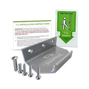 StepNpull SNPE-S Foot Operated Door Pull Silver Finish