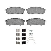 Rear Brake Pad Set - Compatible with 2003 - 2022 Toyota 4Runner 2004 2005 2006 2007 2008 2009 2010 2011 2012 2013 2014 2015 2016 2017 2018 2019 2020 2021