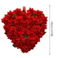 thumbnail image 4 of Valentine'S Day Heart Wreath Heart Door Hanger For Perfect Valentine'S & Atmosphere Decoration Wreath Valentines Day Decorations, 4 of 7